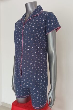 Women’s Beauty Triangle Printed Night Suit Boxer