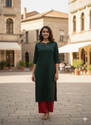 Cotton Straight Kurta
